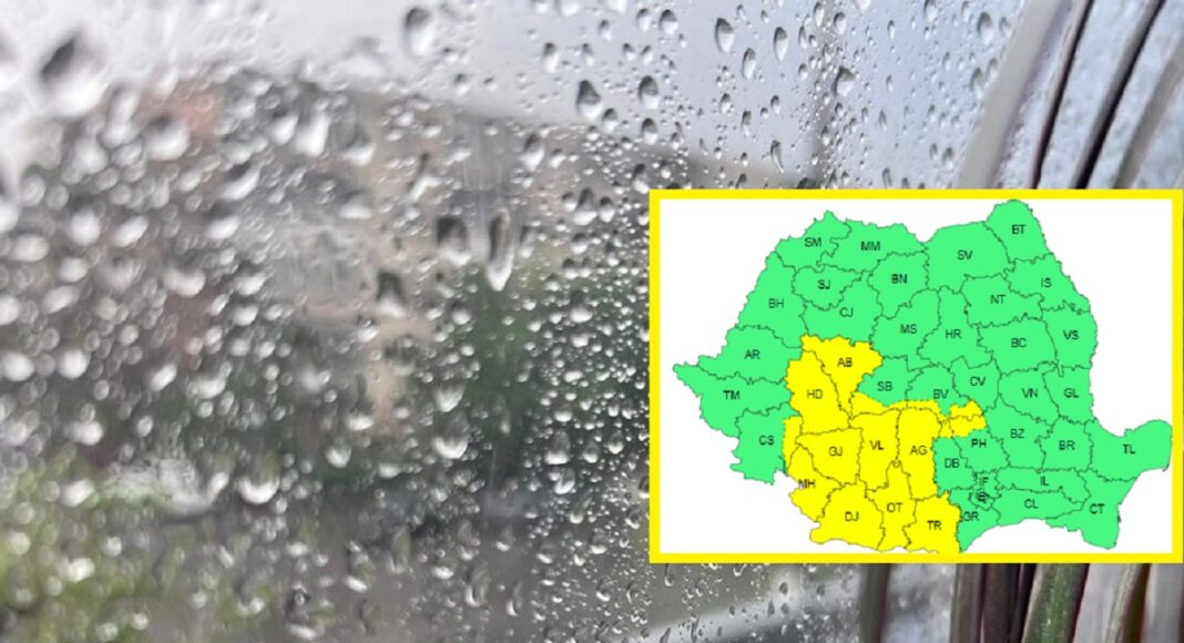 prognoza meteo ploi cod galben