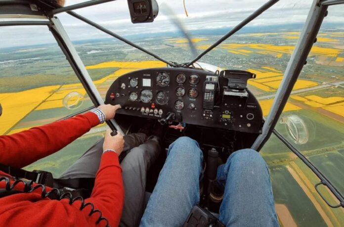 zbor avion ultrausor sirna