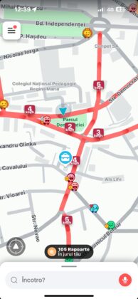 trafic paralizat ploiesti