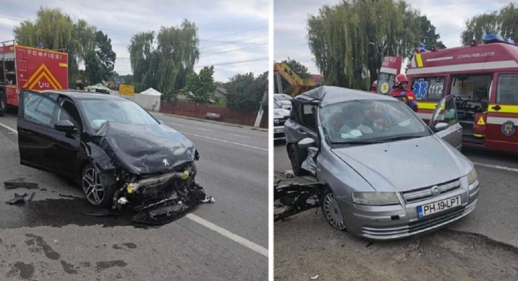 Accident cu descarcerare pe DN1