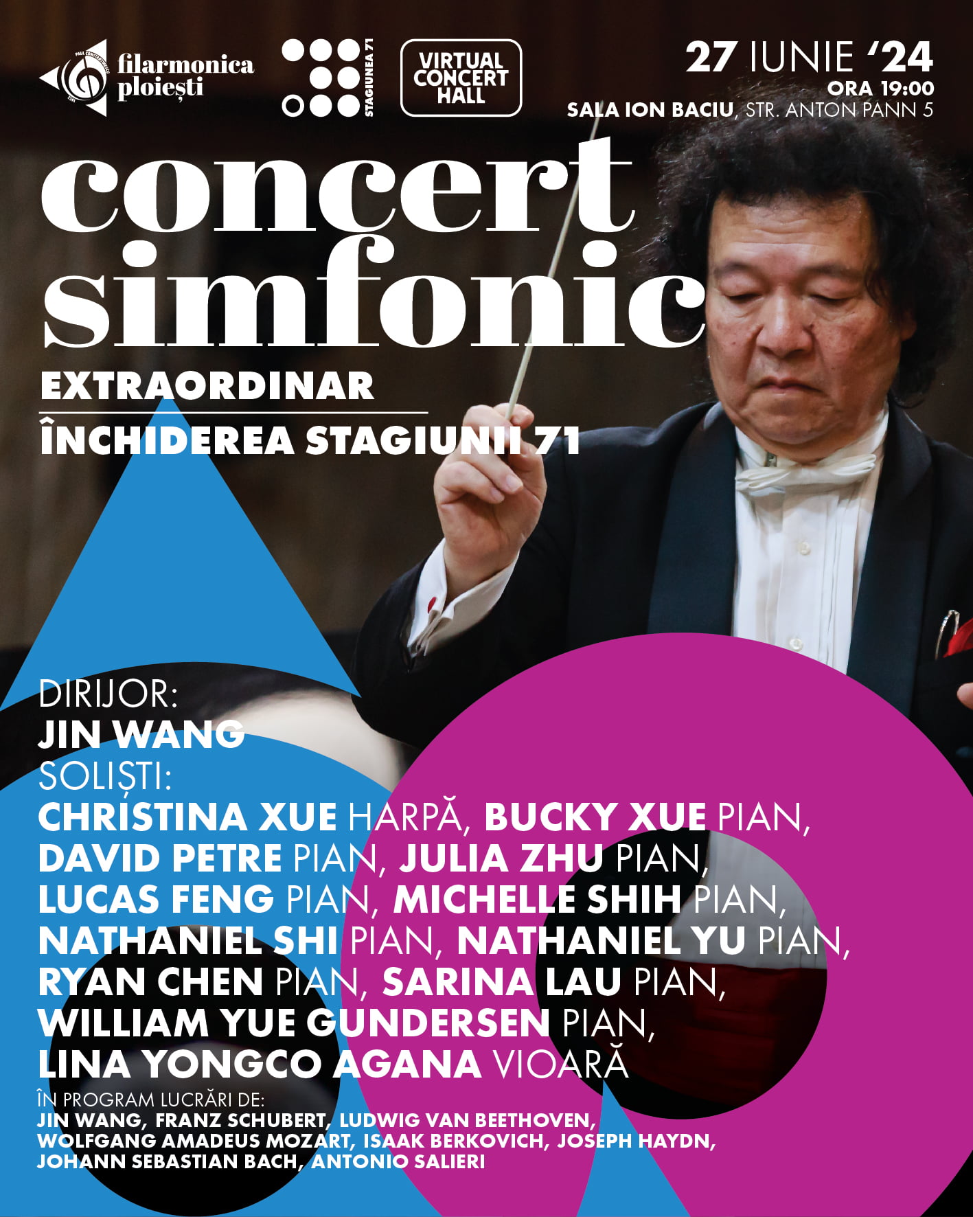 afis filarmonica inchiderea stagiunii