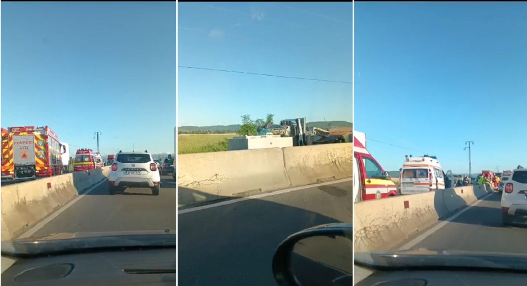 accident dn1 floresti