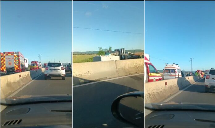 accident dn1 floresti