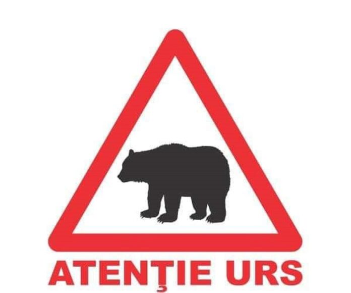 Atenție! Feriți-vă de urs!