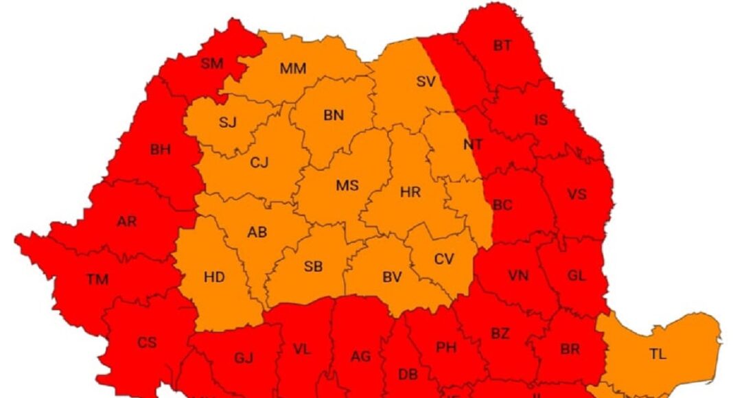 Cod roșu de caniculă în Prahova