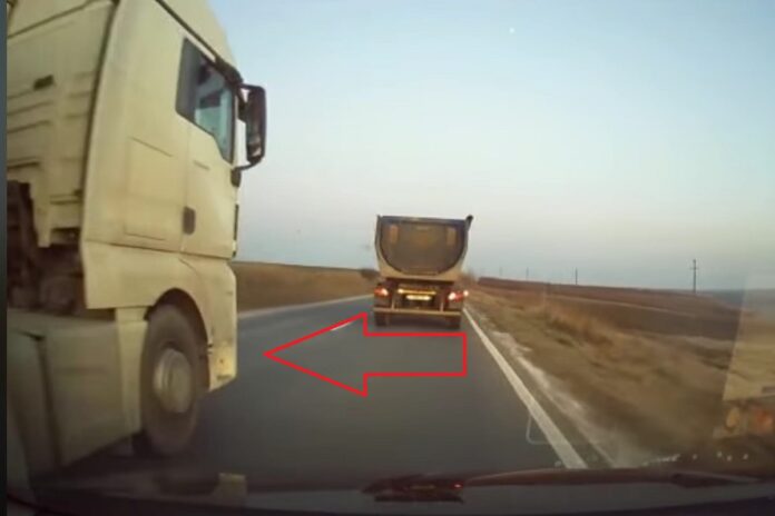 Captură cameră de bord - șofer agresiv