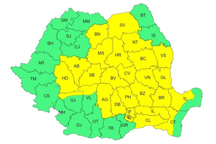 harta cod meteo