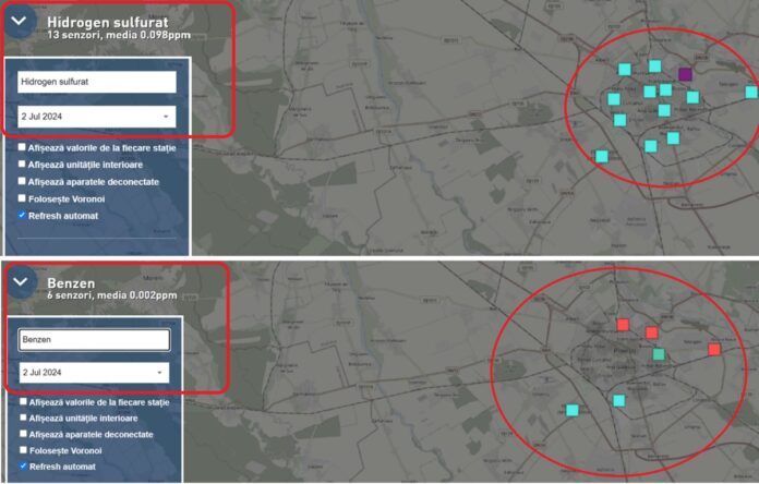 monitorizare calitate aer Ploiești
