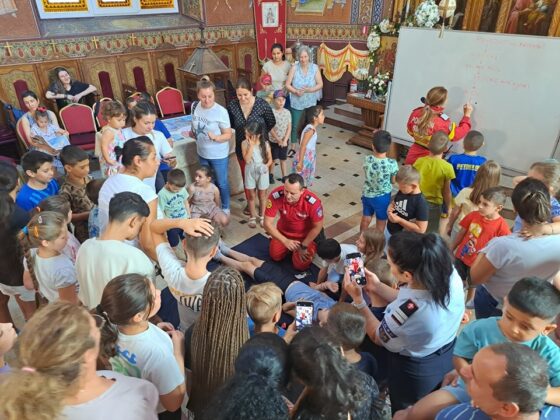 campanie de preventie la biserica din urlati