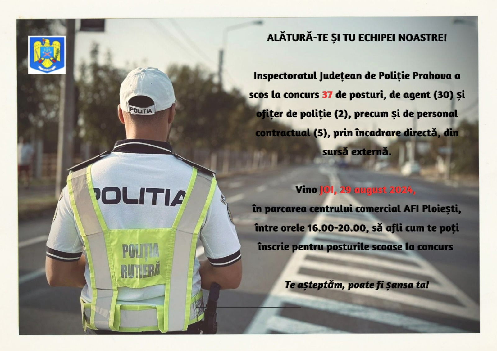 angajari politia prahova