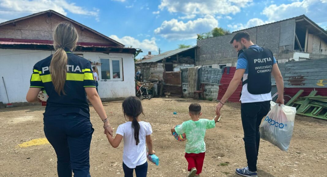 caz umanitar politie