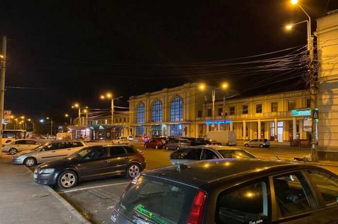gara de sud ploiesti noaptea