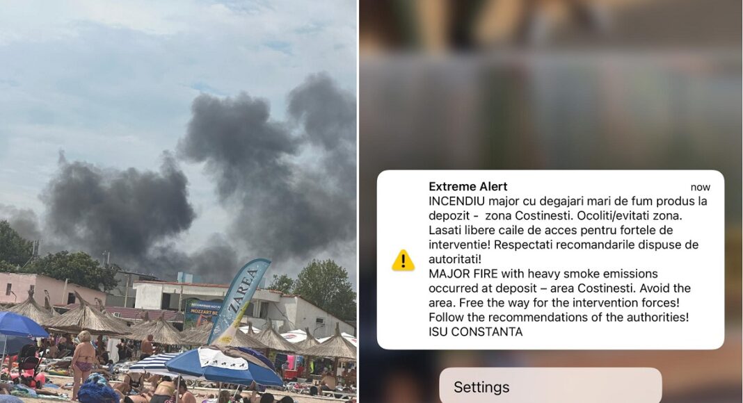 incendiu costinesti ro alert