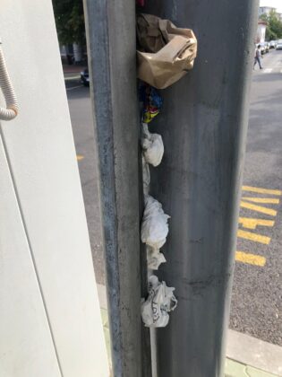 statii pentru calatori vandalizate