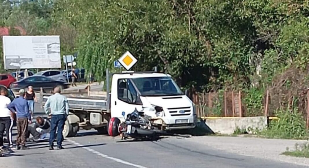 accident motociclist varbilau