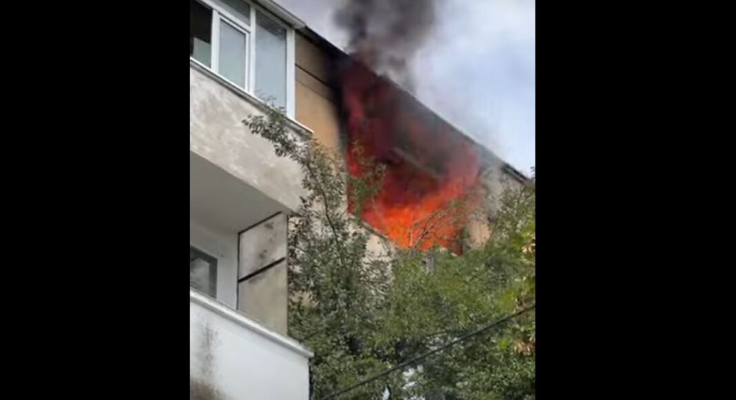 incendiu apartament ploiesti