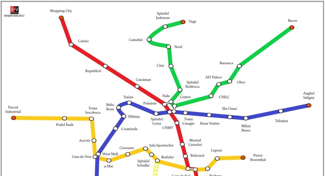 harta metrou ploiesti