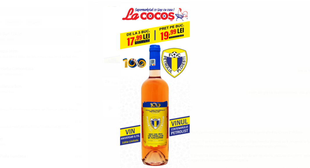 vinul centenarului