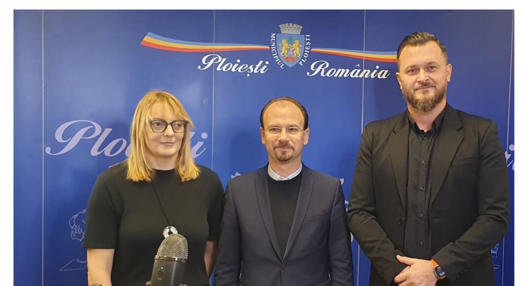 Mihai Polițeanu și conducere CSM Ploiești