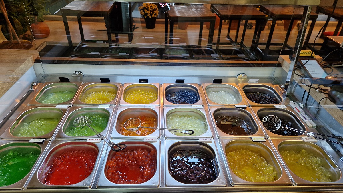 bubbles de la bubble tea