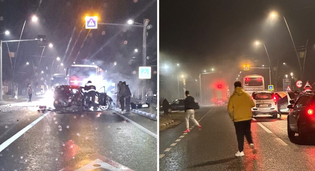 accident dn1a lipanesti