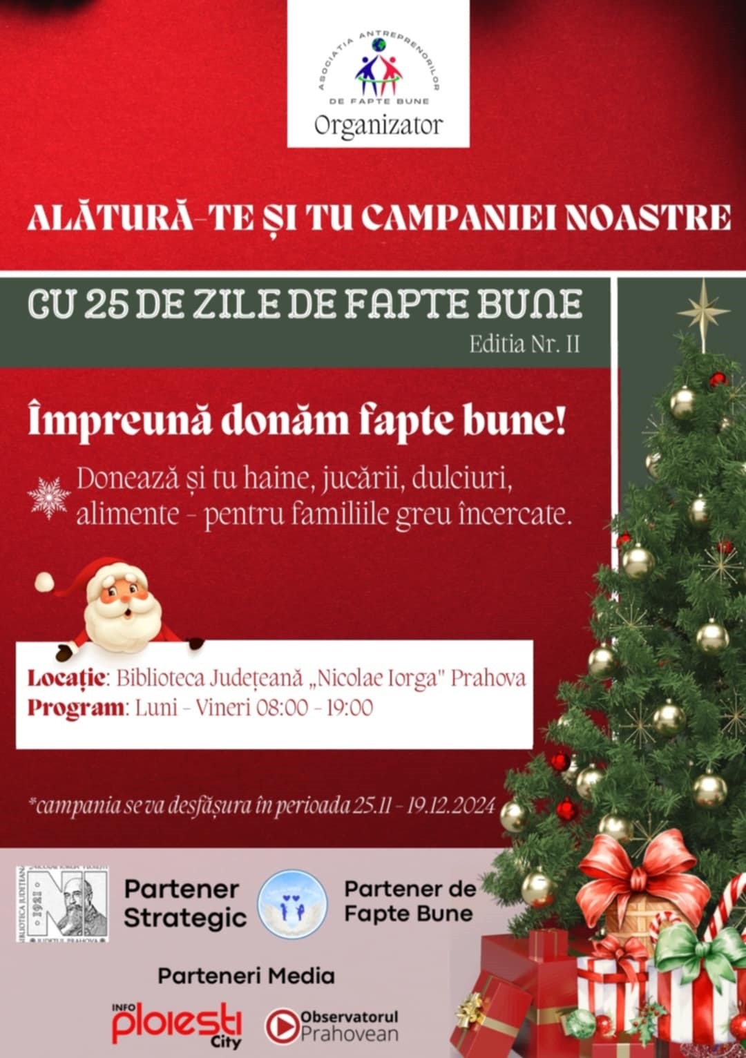 afis campanie 25 de zile