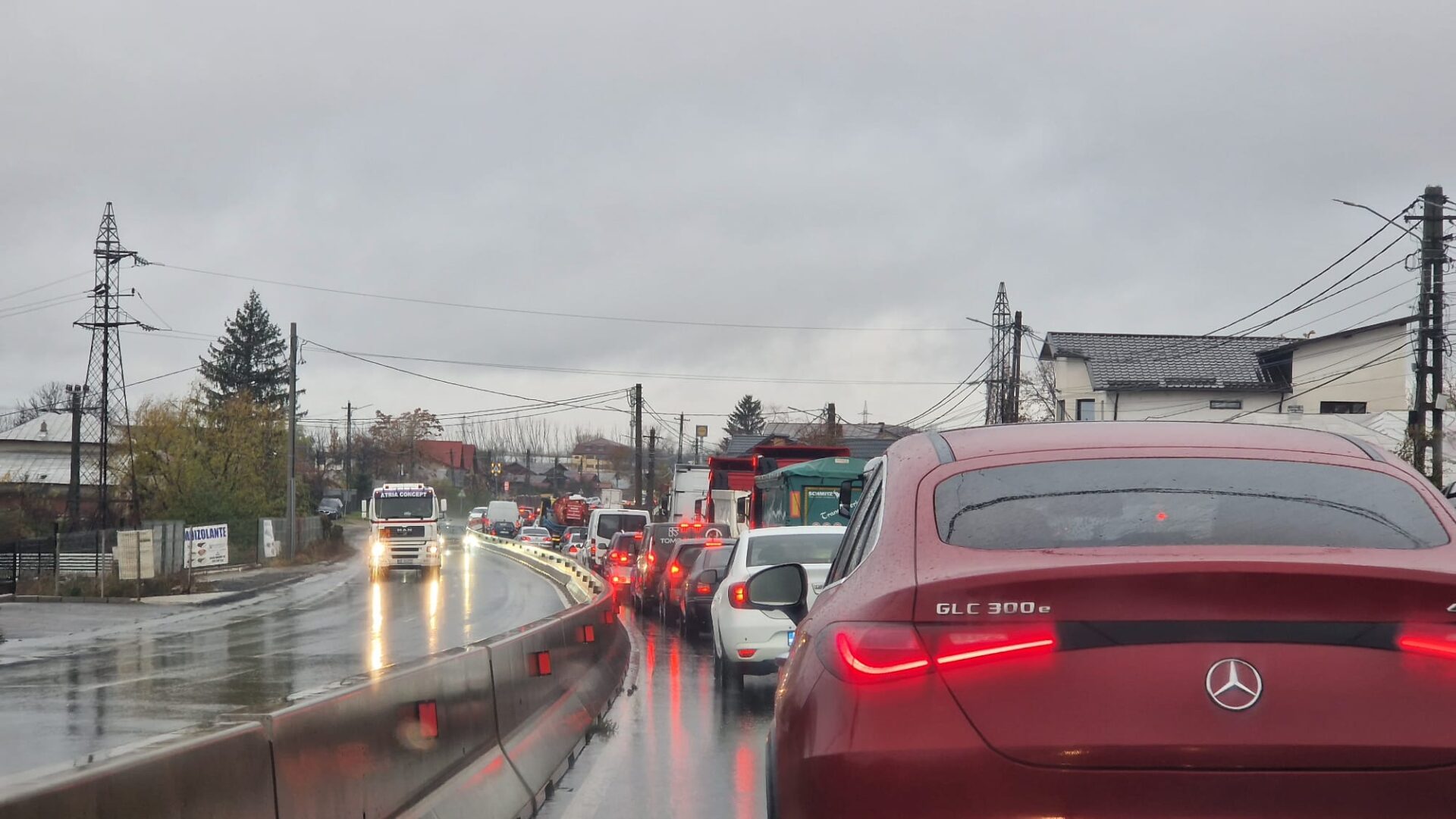 trafic ingreunat dn1b bucov