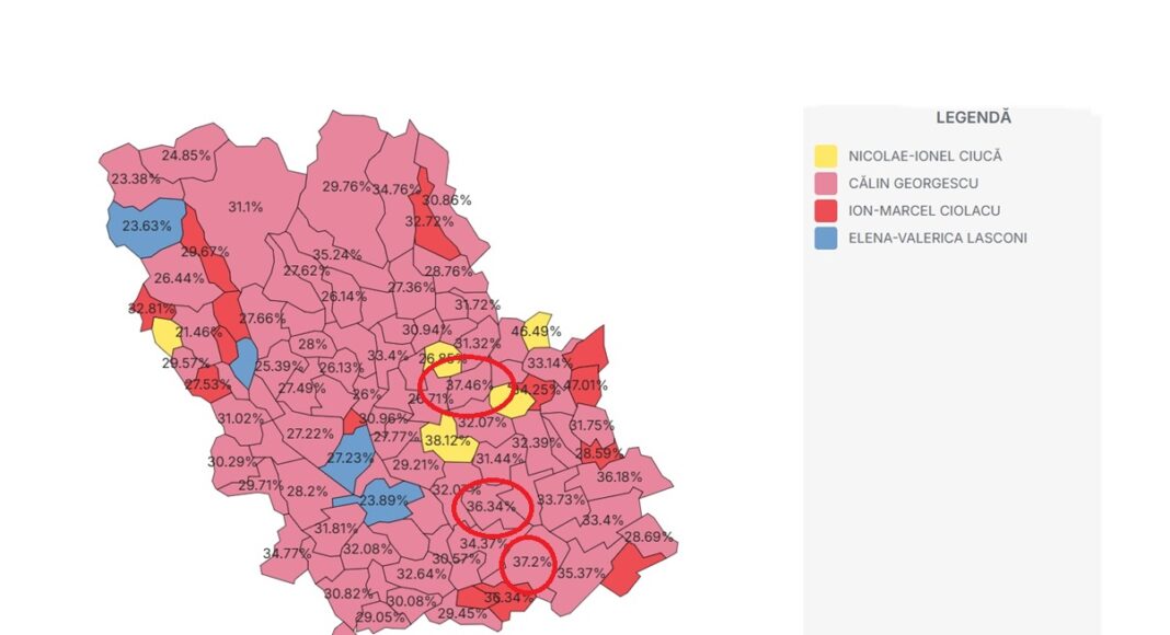 harta alegeri voturi
