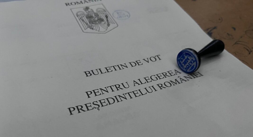 buletin vot alegeri prezidentiale 2024
