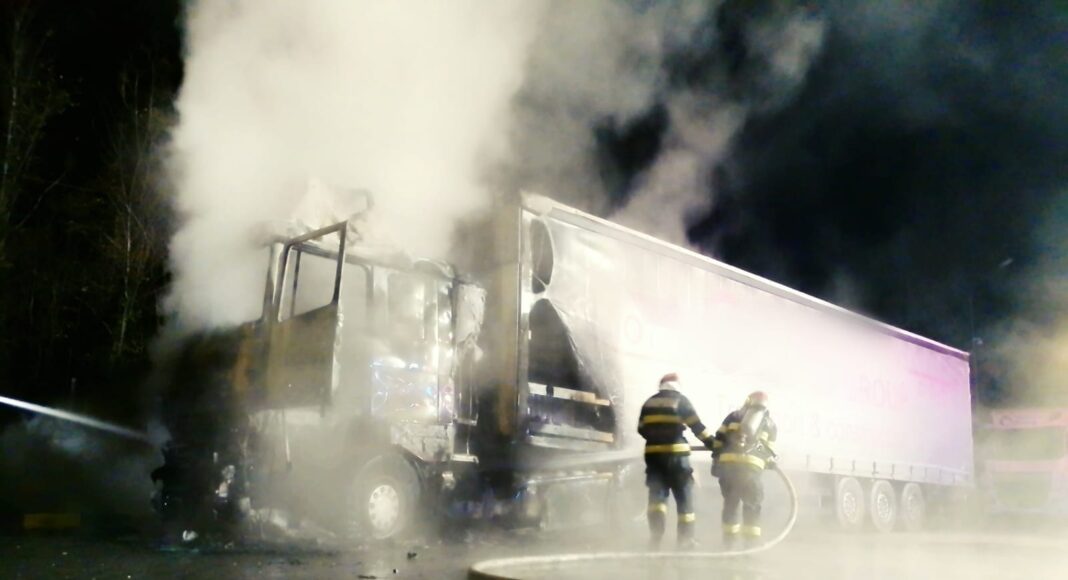 incendiu tir