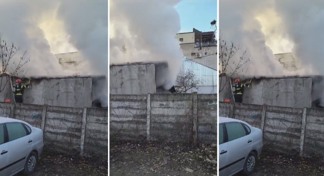 incendiu strada predeal