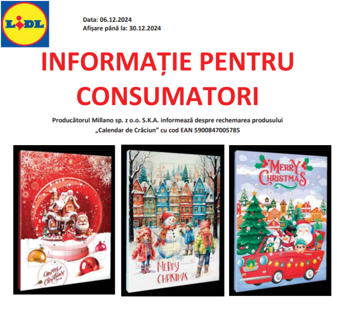 lidl calendar