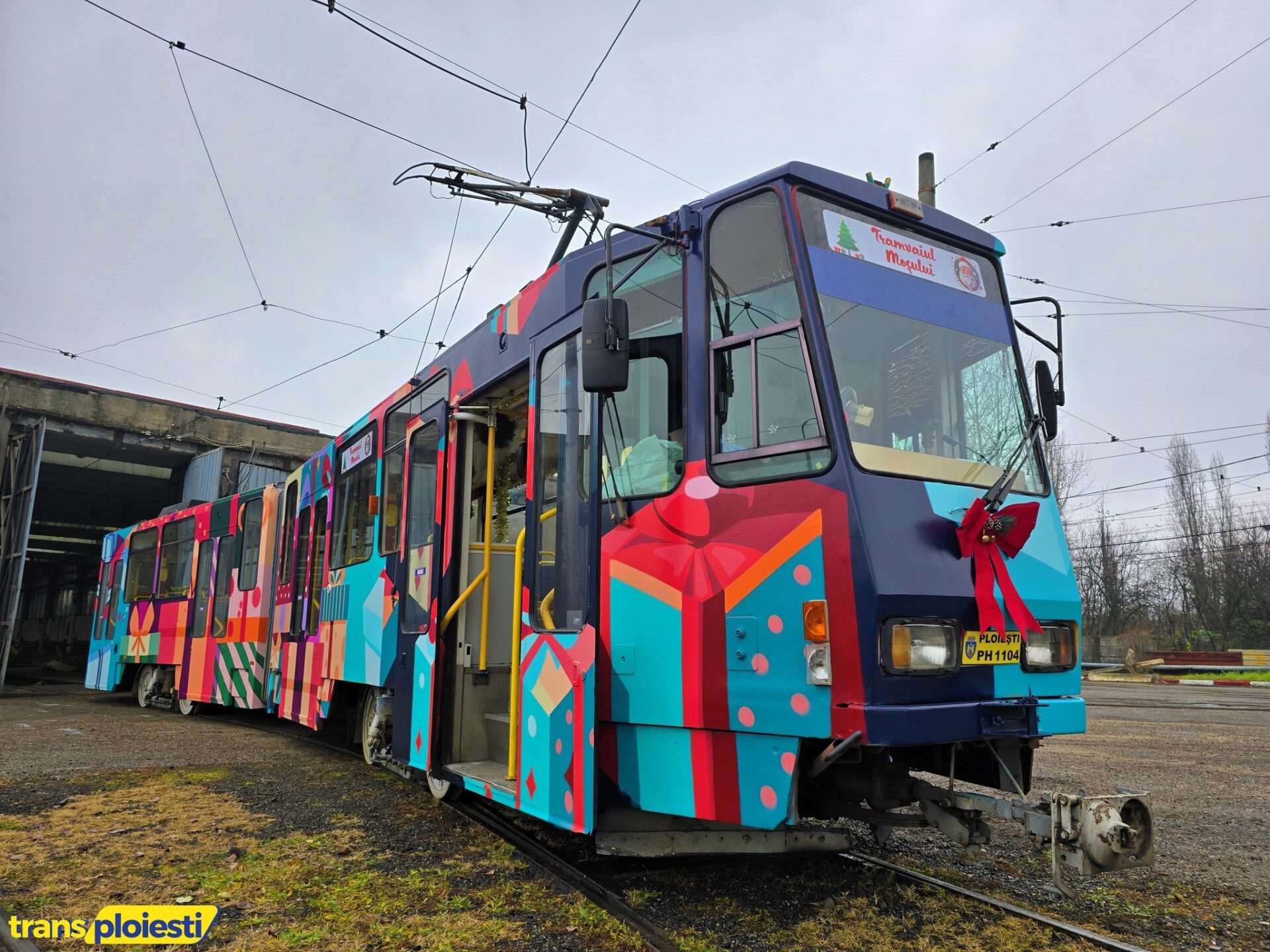 tramvai mos craciun ploiesti 2024