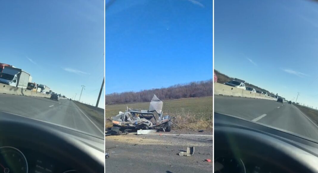 accident dn1 aglomeratie