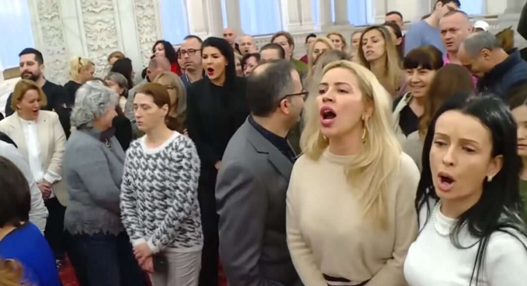 bugetarii protesteaza
