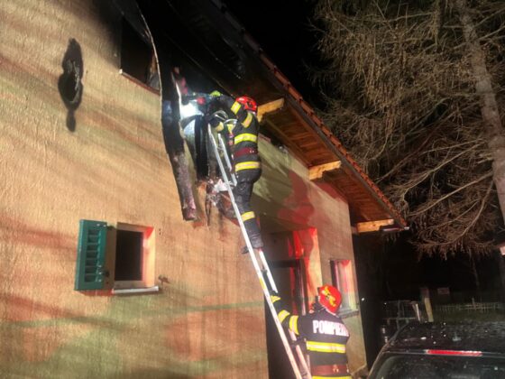 incendiu casa sinaia