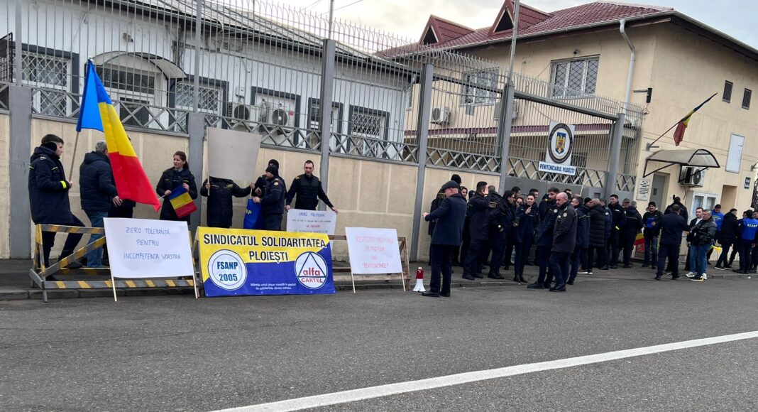 protest penitenciar