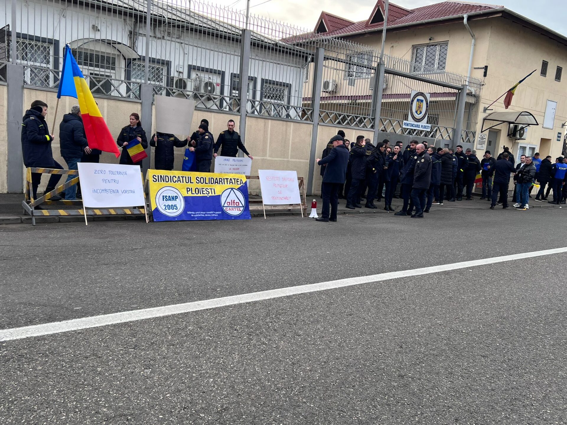 protest penitenciar