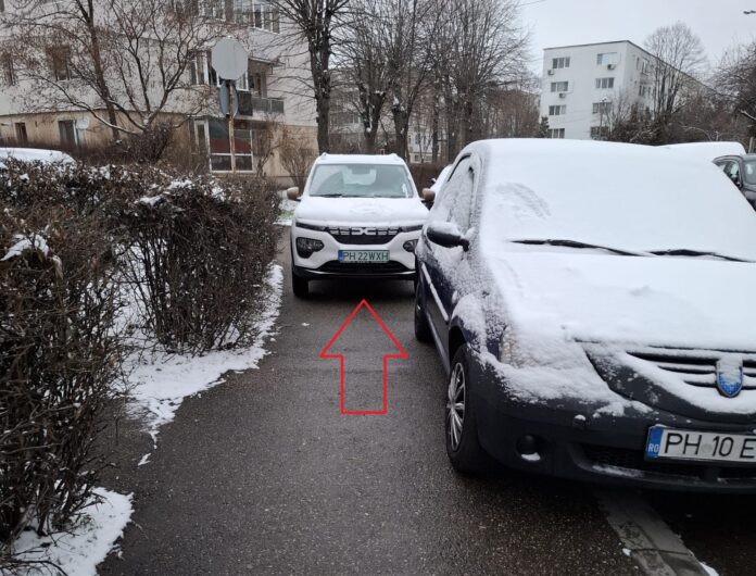 Parcare neregulamentară - Ploiești
