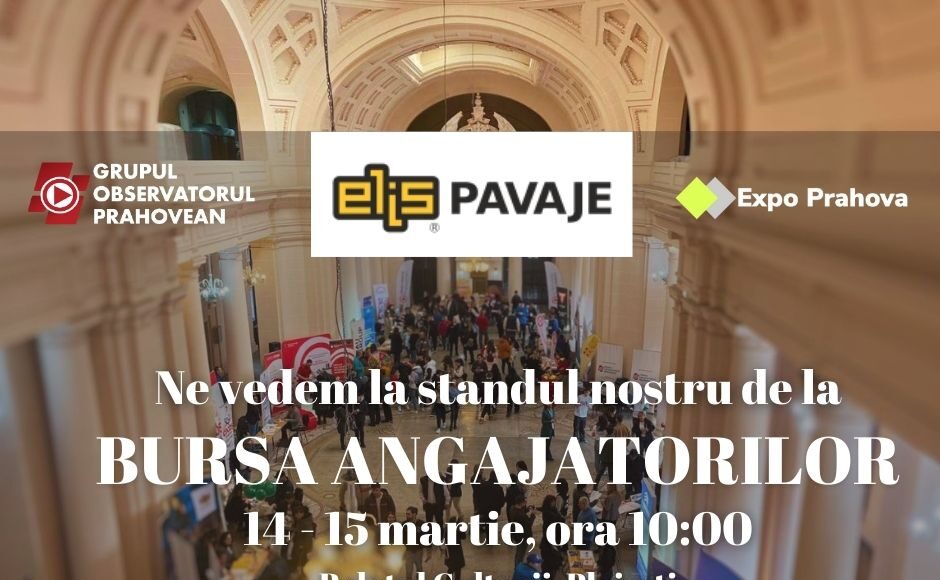 Elis Pavaje la Bursa Angajatorilor - locuri de muncă