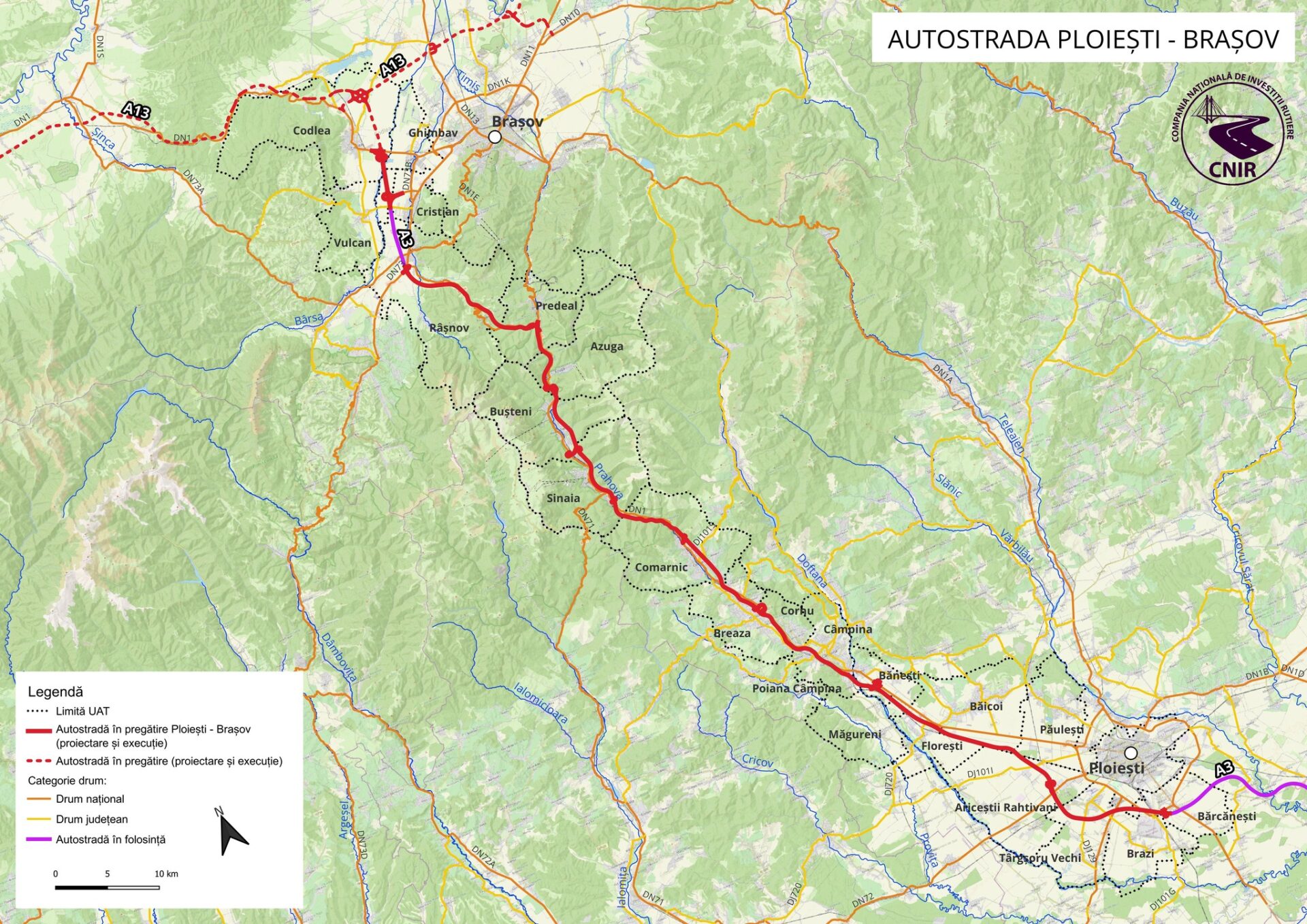 autostrada ploiesti brasov