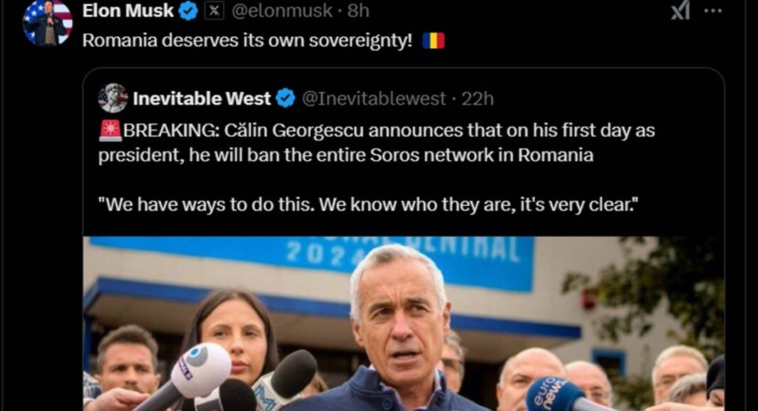 calin georgescu elon musk