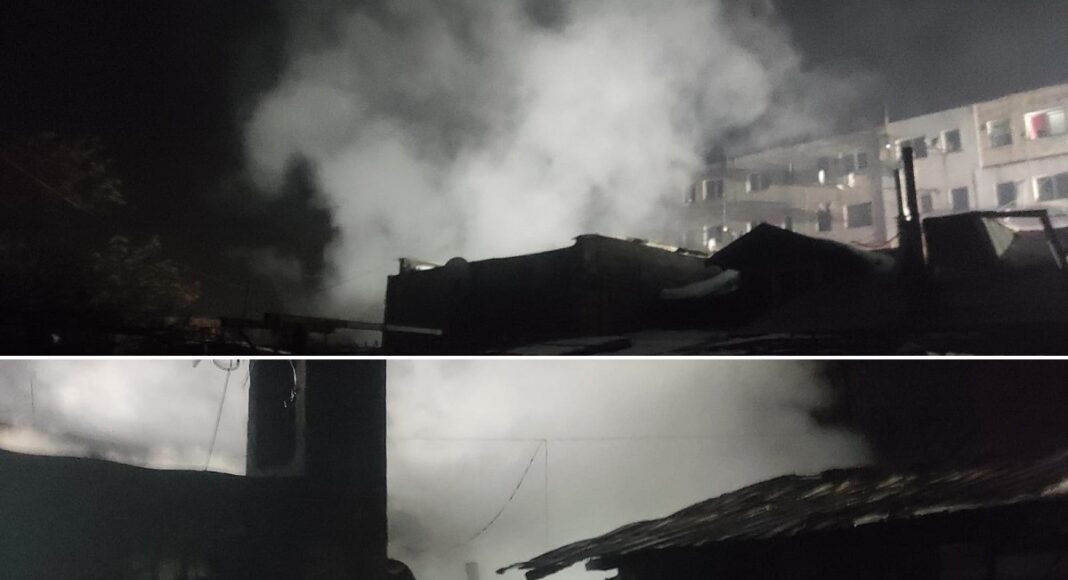 incendiu garaje bucov