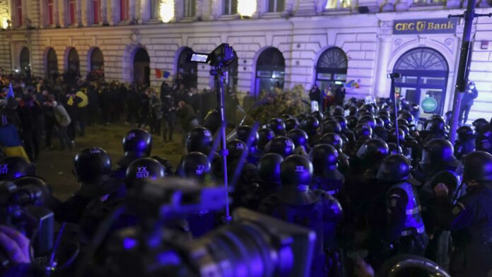 protest centru vechi