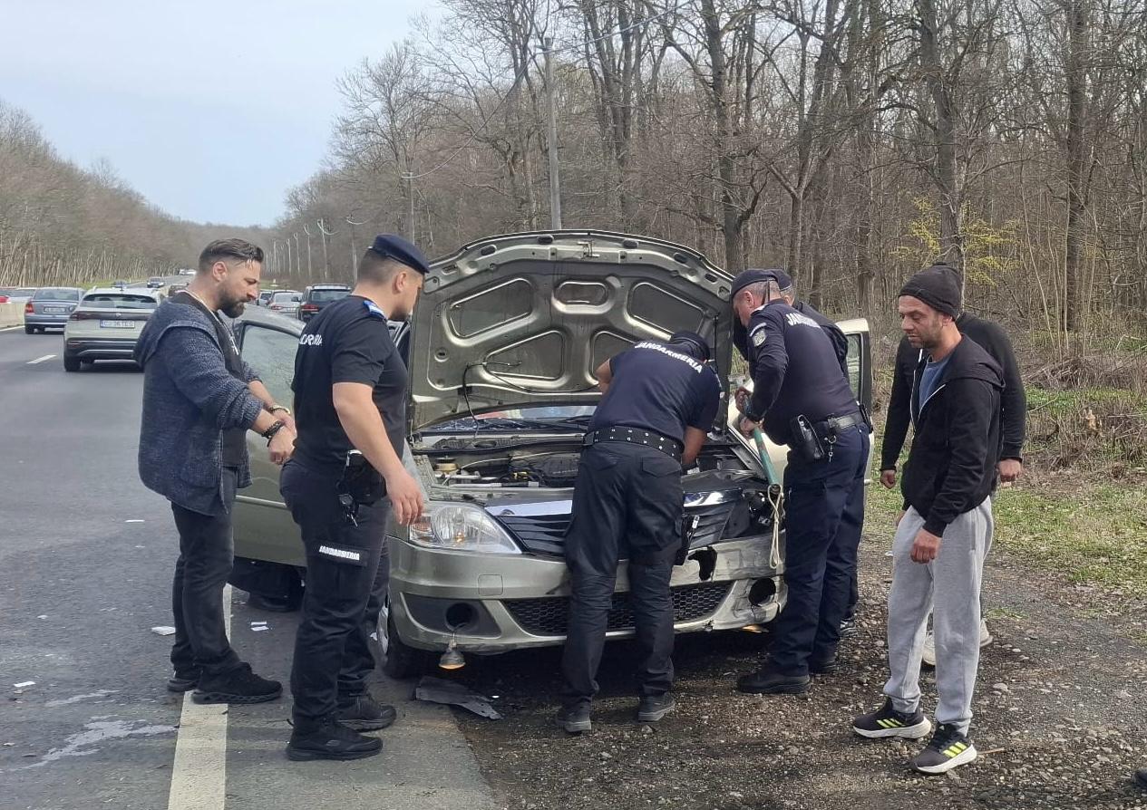 accident dn1 jandarmi