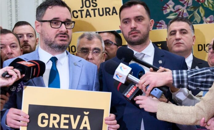 greva parlamentara AUR