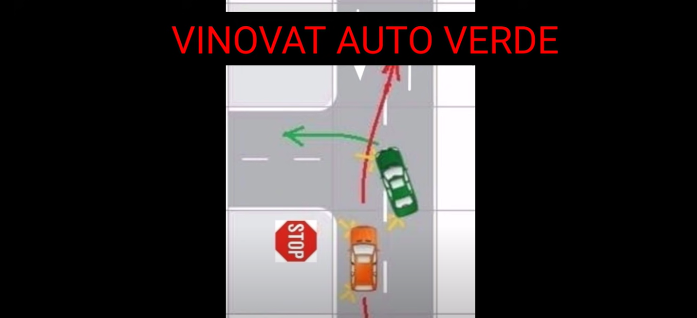 vinovat viraj la stanga