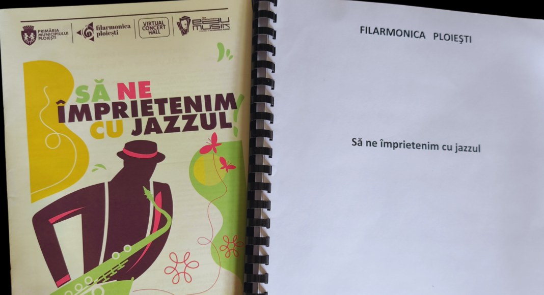 Primul exemplar Braille al caietului educativ Să ne împrietenim cu jazzul