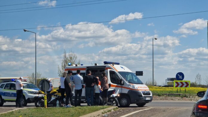 Accident moto Centura Ploiești Vest