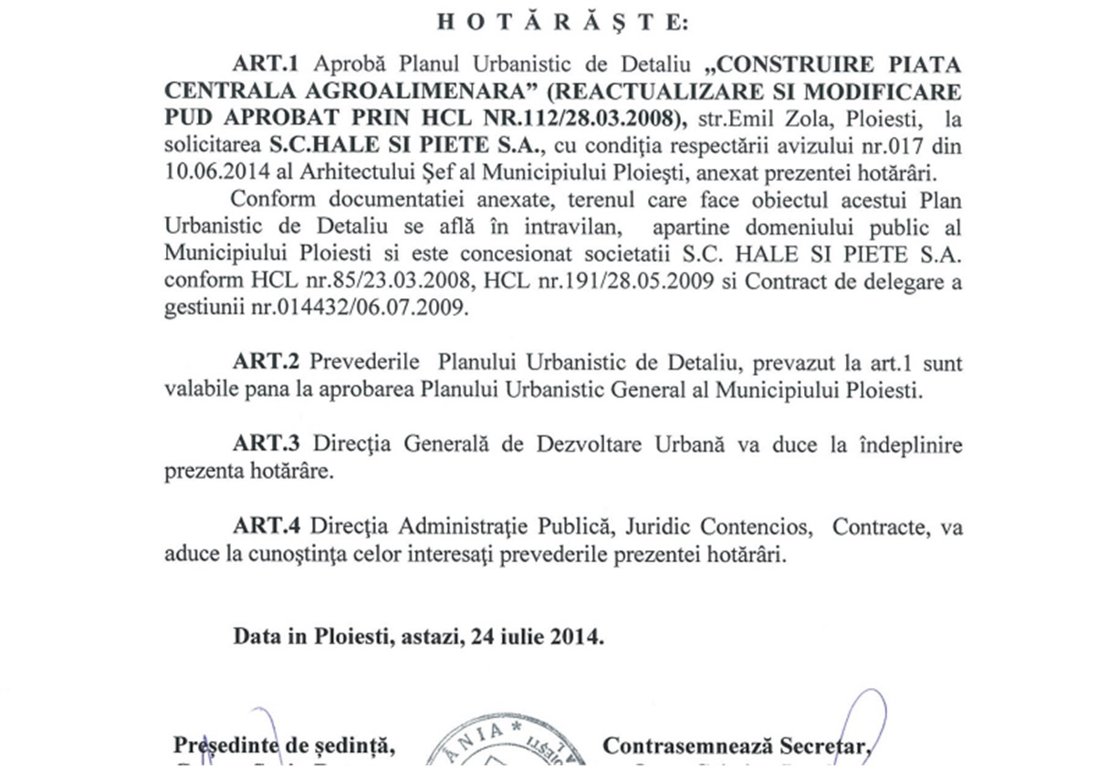 piață